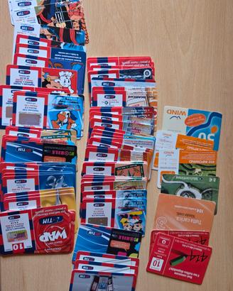 100 Schede Tim/wind/Vodafone