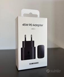 NUOVO Samsung Originale Alimentatore 45W TypeC