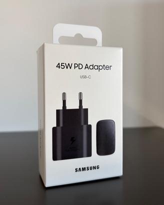 NUOVO Samsung Originale Alimentatore 45W TypeC