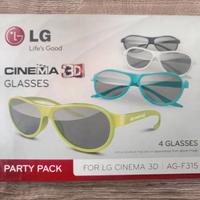 LG cinema 3D Glasses - party pack (AG-F315