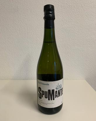 Vino Spumante La Viranda, bottiglia d'annata