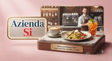 Bar con cucina rateizzabile