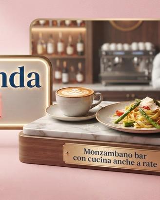 Bar con cucina rateizzabile