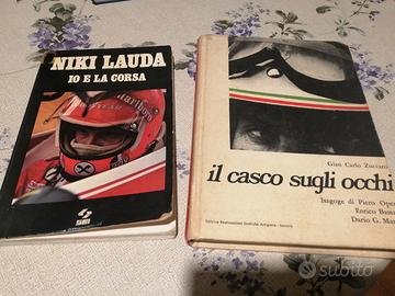 Niki Lauda io e la corsa e il casco sugli occhi 