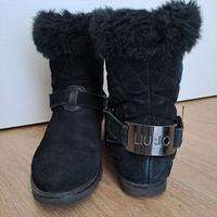 Stivaletto camoscio nero n.36 Liu Jo