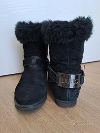 Stivaletto camoscio nero n.36 Liu Jo