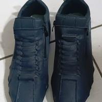 Scarpe Sneaker Uomo Casual con Zip - Blu Notte