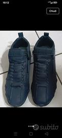 Scarpe Sneaker Uomo Casual con Zip - Blu Notte
