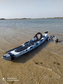 Kayak da pesca SKF Bluerunner - usato