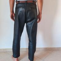 Pantaloni uomo pelle Belstaff