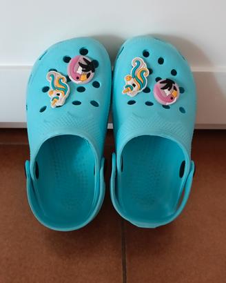Ciabattine bimbo tipo Crocs 