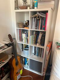 Libreria/scaffale IKEA KALLAX bianca