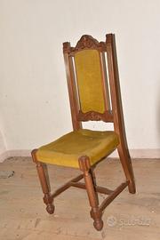 6 SEDIE IN LEGNO