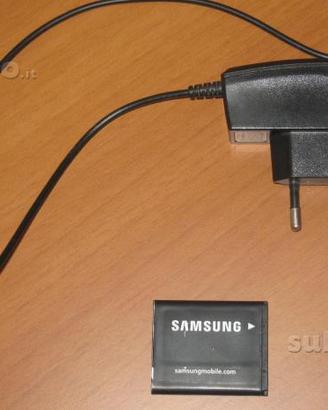 Batteria, caricabatteria e auricolare per Samsung