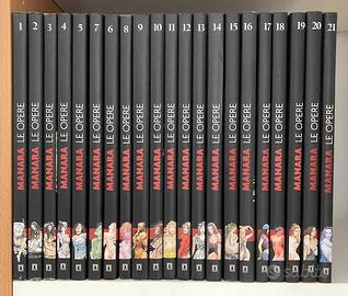 MANARA LE OPERE 1/21 COMPLETA del 2006 IL SOLE 24