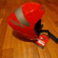 Casco Sci rosso Bambino, nuovo con etichette