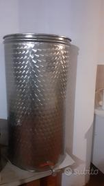 CONTENITORE ACCIAIO INOX 18/10 PER OLIO Q.2.