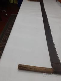 Antica sega da boscaiolo