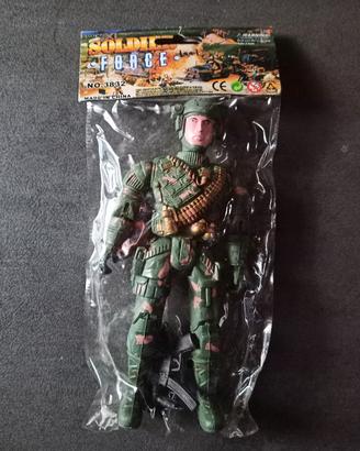 Action Figure Soldier Force Snake Squad anni '90