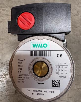 Circolatore Wilo FRSL15/4.1 he-3 ku c