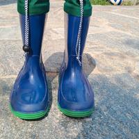 stivali di gomma blu 32