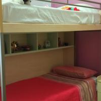 Letto a castello con cassetti