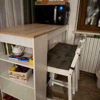 Penisola + sgabelli Ikea nordviken
