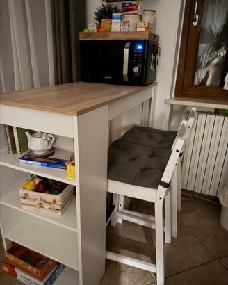 Penisola + sgabelli Ikea nordviken