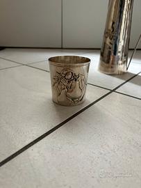 Bicchiere in argento