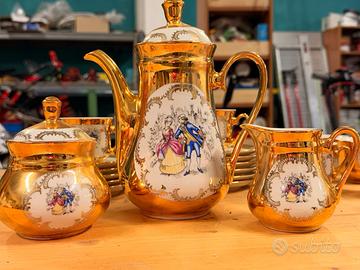 Set da caffè bavaria oro