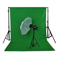 Fondale fotografico pieghevole verde 3x6m