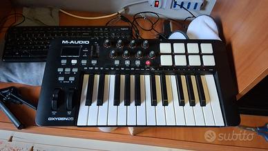 M-audio Oxygen 25 MK4 Pari al nuovo