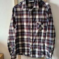 Camicia a quadri in flanella Aglini taglia L