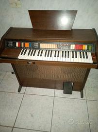 Organo Elettronico Vintage Bontempi in Legno