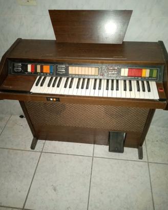Organo Elettronico Vintage Bontempi in Legno