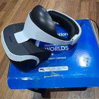 PlayStation VR PS4 + VR Worlds – Completo