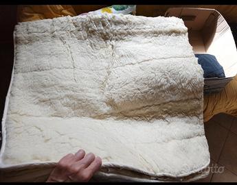 Proteggi materasso in pura lana vergine Merinos 