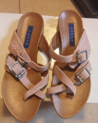 sandali donna LOGAN vera pelle n 35