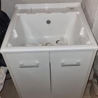 Mobile lavanderia bianco 60x60