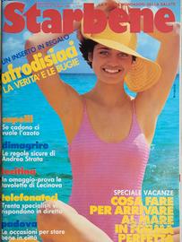STARBENE n.6 1985 Andrea Giordana afrodisiaci 