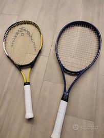 coppia di racchette tennis