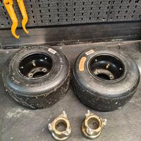 Mozzi kart magnesio crg + cerchi anteriori