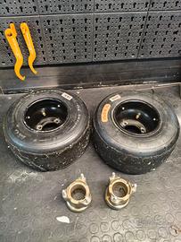 Mozzi kart magnesio crg + cerchi anteriori