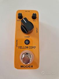 Mooer Yellow comp, compressore per chitarra o bass