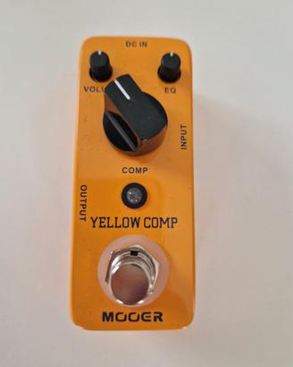 Mooer Yellow comp, compressore per chitarra o bass