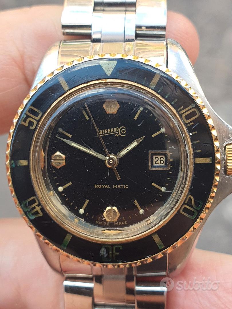 Eberhard Royal matic Lady acciaio oro automatico Abbigliamento e