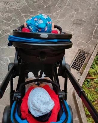 Passeggino gemellare - Chicco fully twin