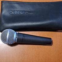 Microfono professionale Shure SM85 con cavo e asta
