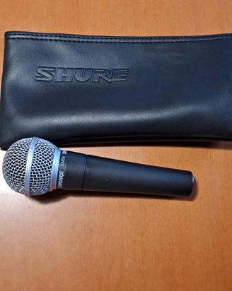 Microfono professionale Shure SM85 con cavo e asta