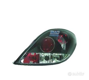 FANALI PEUGEOT 207 06-12 NERO